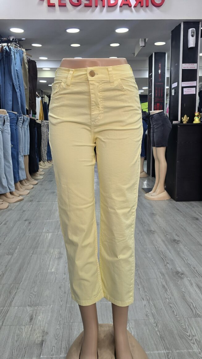 Pantalón #Moom Amarillo