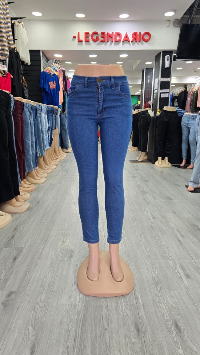 Jean Skinny Azul Clásico - Imagen 2