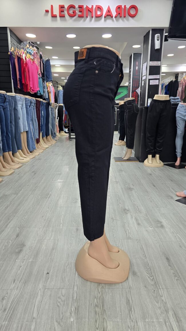 Jeans Mom Negro - Imagen 2