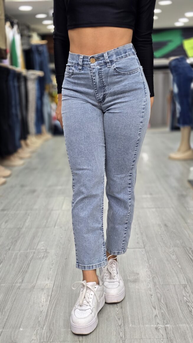 Jeans Moom #Creta, super alicrado