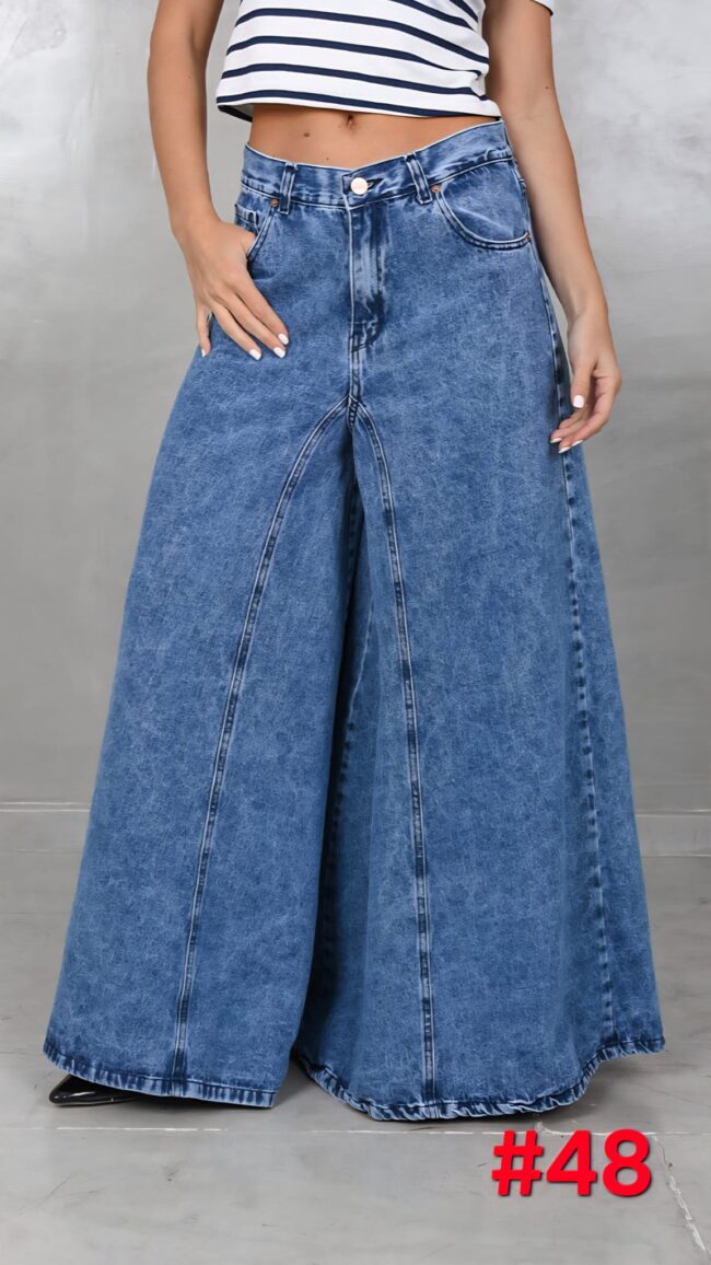 Jeans Oversize - Denim Azul - Imagen 4