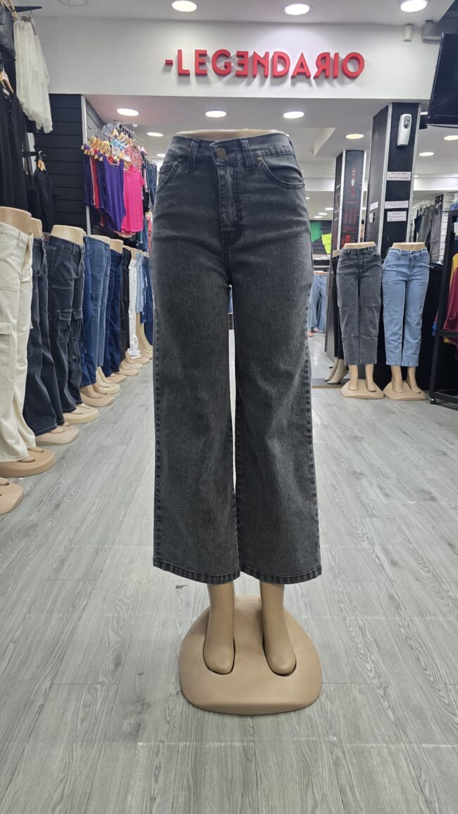 Jeans con licra - Gris - Imagen 3