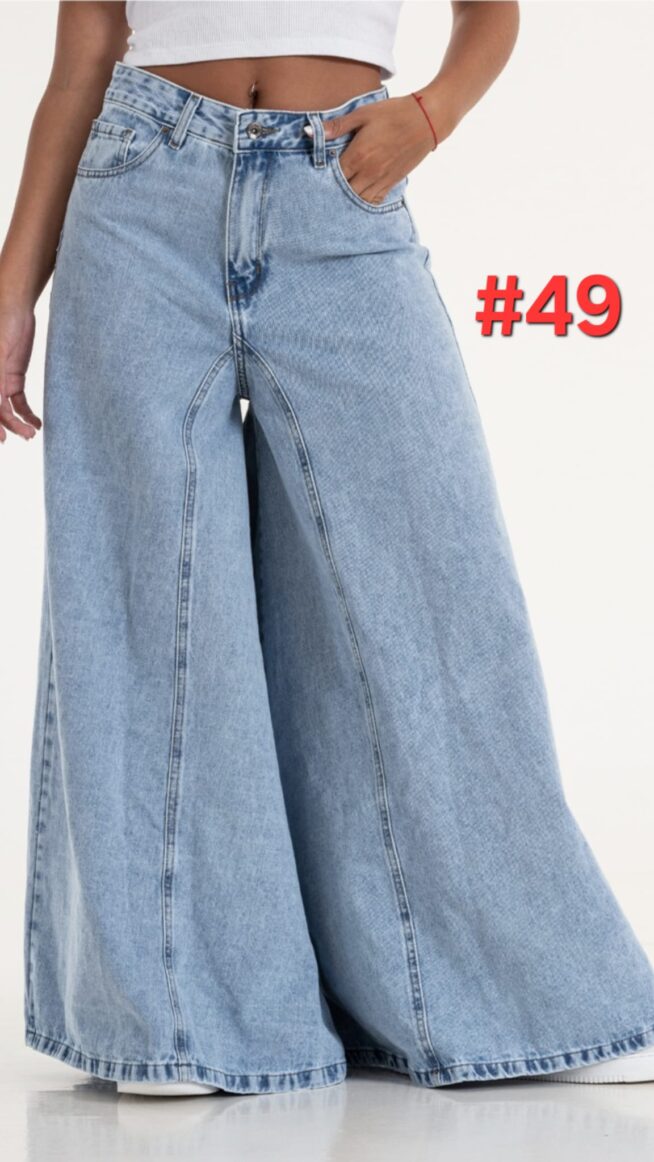 Jeans Oversize - Denim Azul Claro