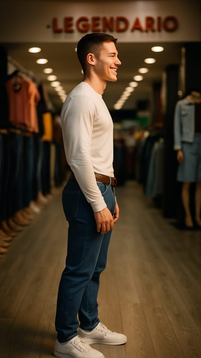 Jeans clásico  - Azul Oscuro - Imagen 2