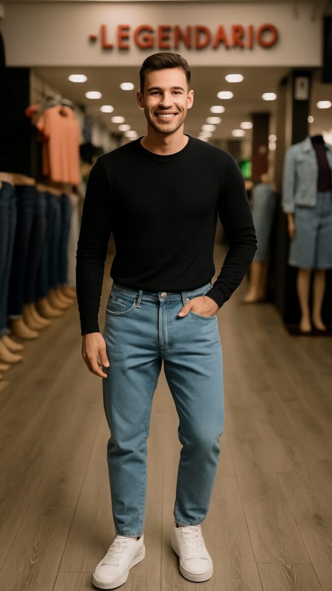 Jeans Clasico - Celeste