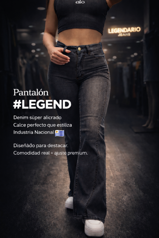 Jeans Negro #LEGEND