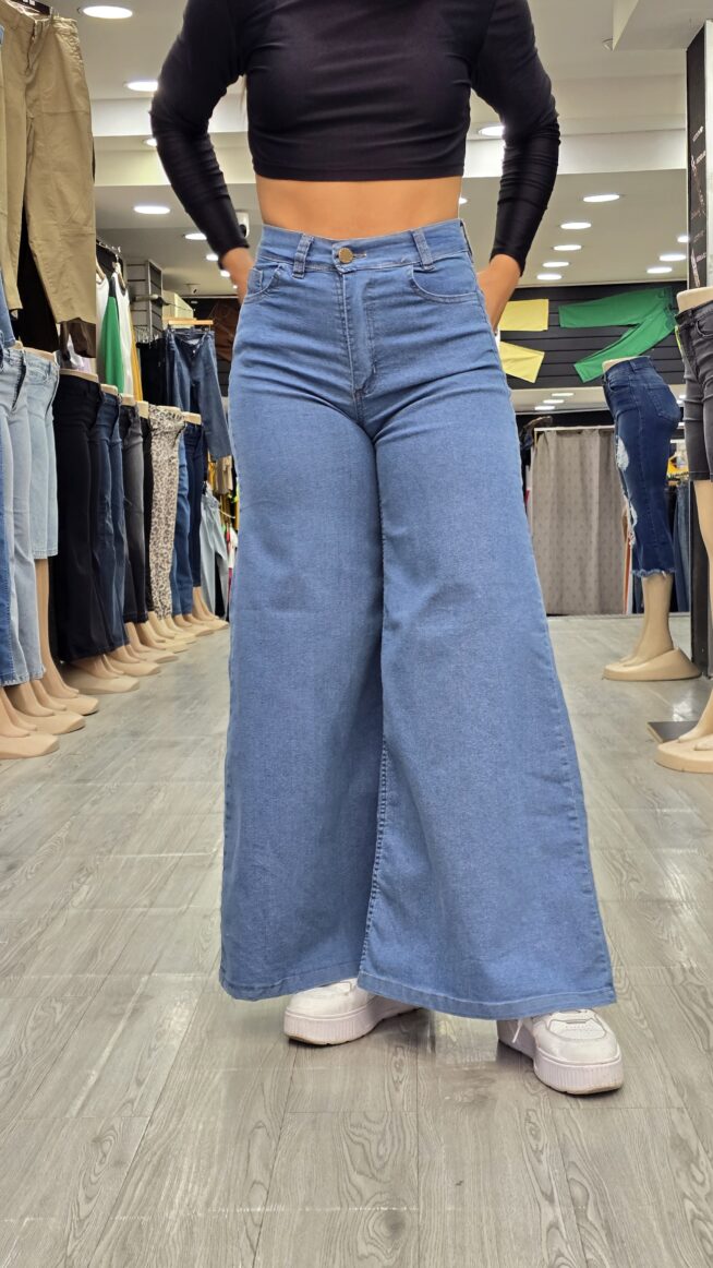 Jeans wide leg Ancho