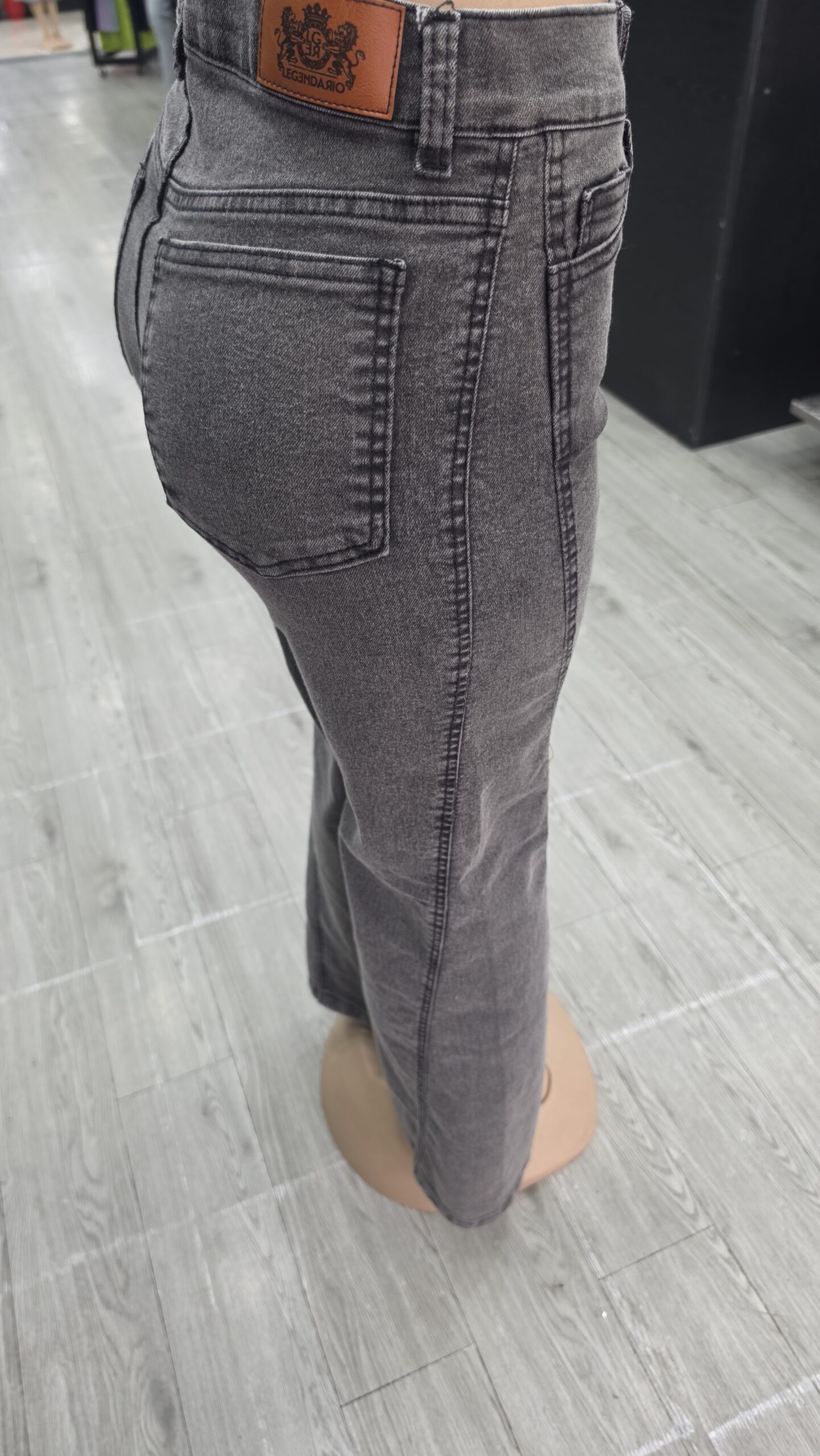 Jeans Samalia Gris (super alicrado) - Imagen 3