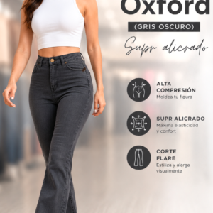 Pantalon Oxford Gris Oscuro