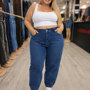 Jeans Plus Baggy Pay Azul Claro